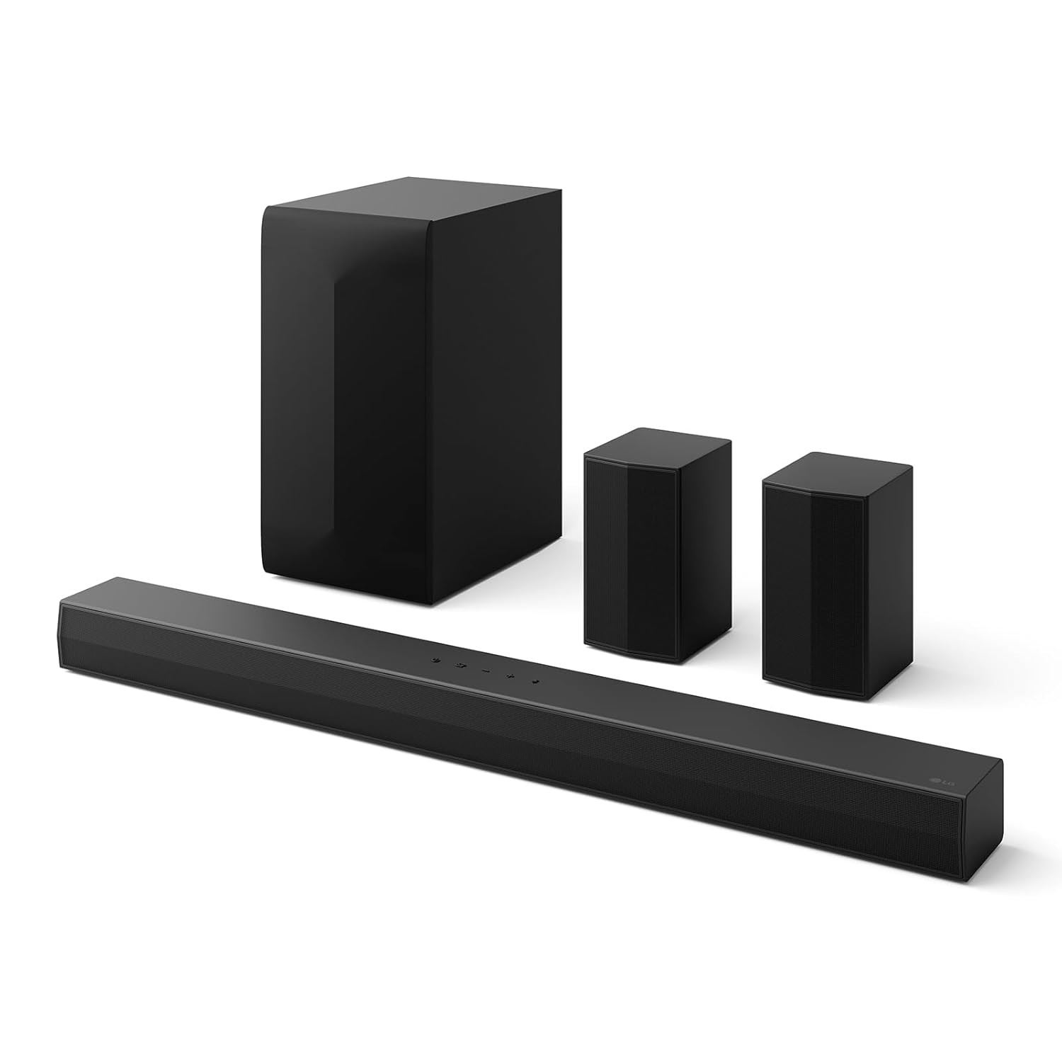 LG S65TR , Dolby Digital, Wireless Subwoofer & Rear Speaker W/Built-in Receiver 600 W Bluetooth Soundbar