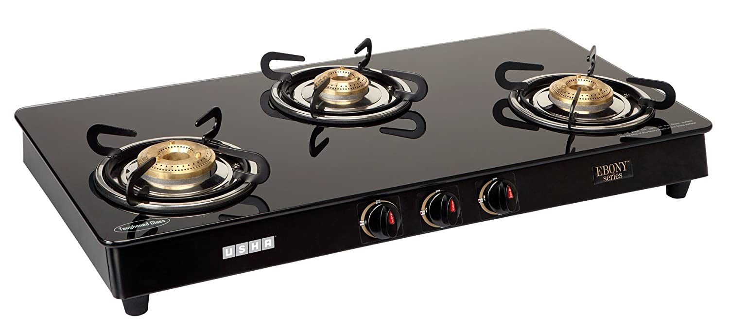v guard gas stove 3 burner automatic